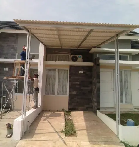 Kanopi Alderon RS Single Layer  sidoarjo