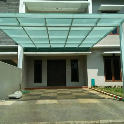 Kanopi Kaca Tempered 10mm di  sidoarjo